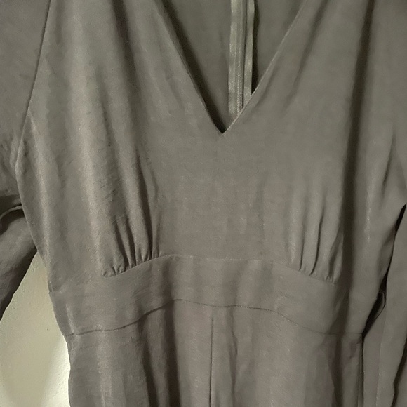 NWOT Zara belted wide leg jumpsuit in black. Size Large - Picture 8 of 12